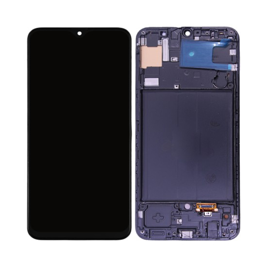 Touch+Display+Frame Samsung Galaxy A30/A305 Black Touch+Display+Frame Samsung Galaxy A30/A305 Black